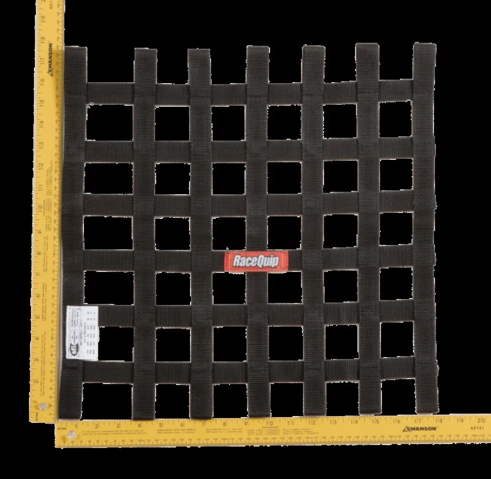 18 X 18 Sfi Ribbon Net Black - 726003RQP